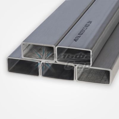 Rectangular Stainless Steel pipe