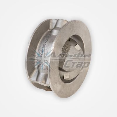 Check valve flanged flapper